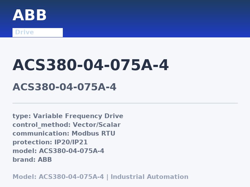 ABB ACS380-04-075A-4