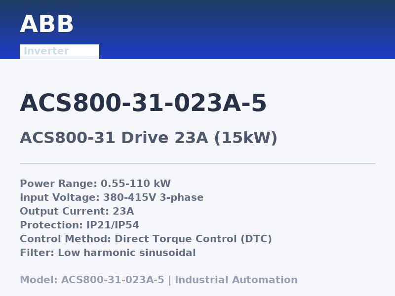 ABB ACS800-31-023A-5