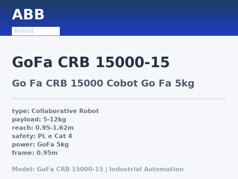 ABB GoFa CRB 15000-15
