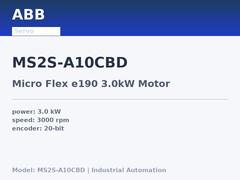 ABB MS2S-A10CBD