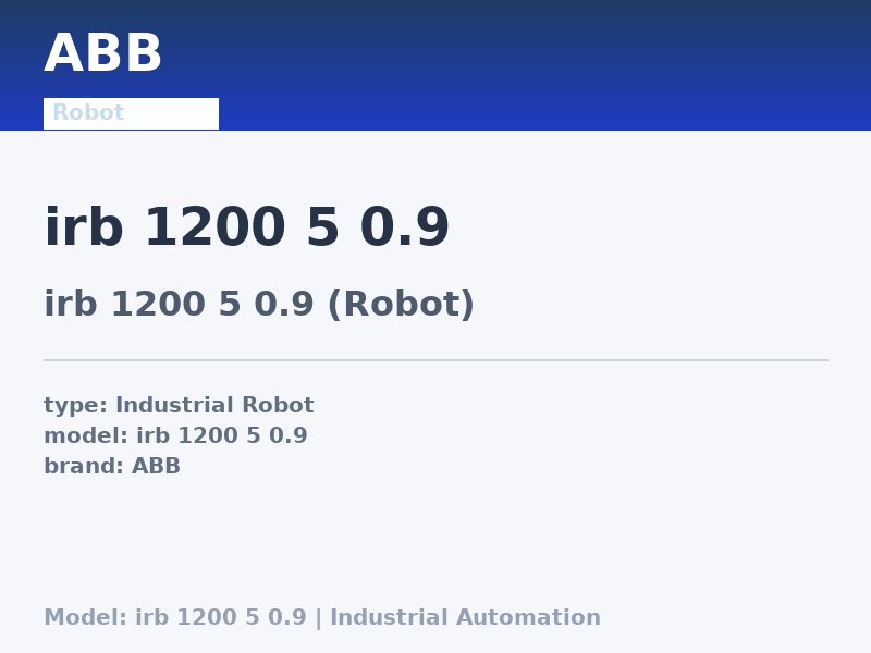 ABB IRB-1200-5-0.9