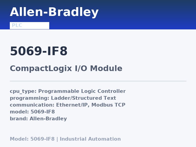 Allen-Bradley 5069-IF8