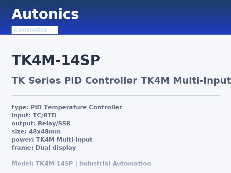 Autonics TK4M-14SP