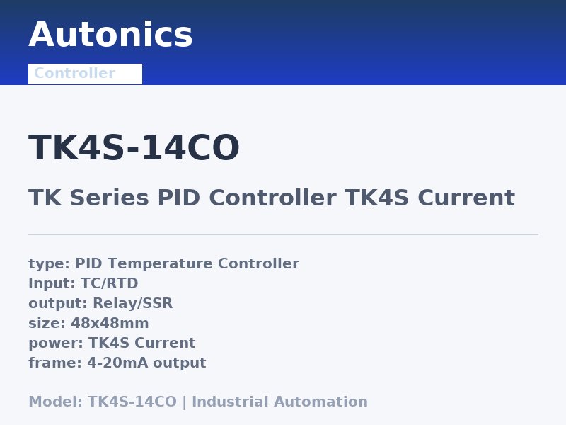 Autonics TK4S-14CO