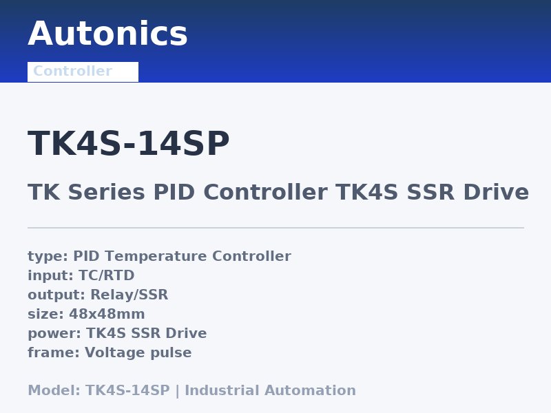 Autonics TK4S-14SP