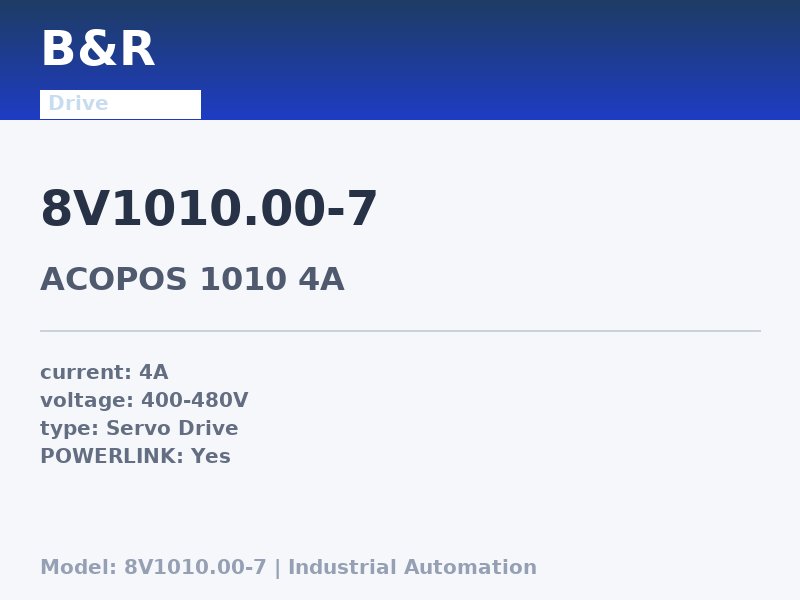 B&R 8V1010.00-7