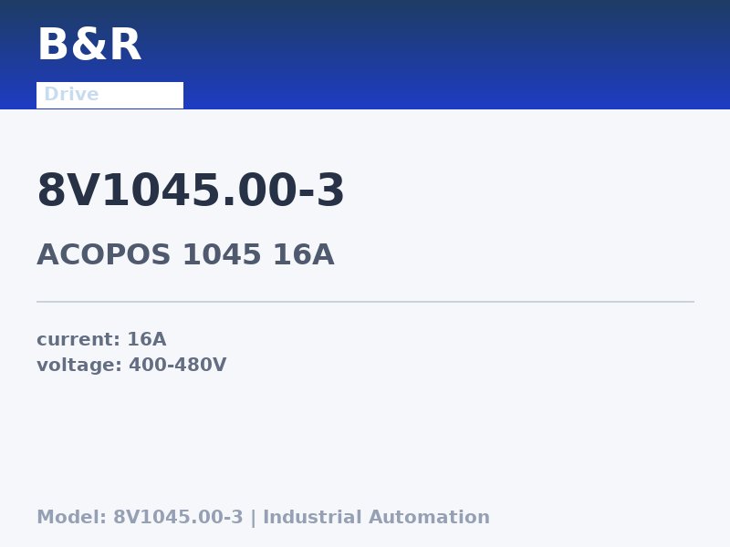 B&R 8V1045.00-3