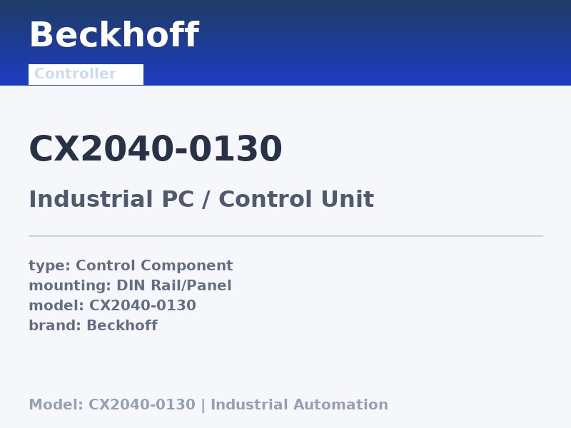 Beckhoff CX2040-0130