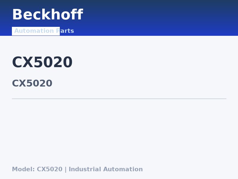 Beckhoff CX5020