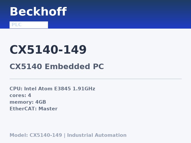 Beckhoff CX5140-149