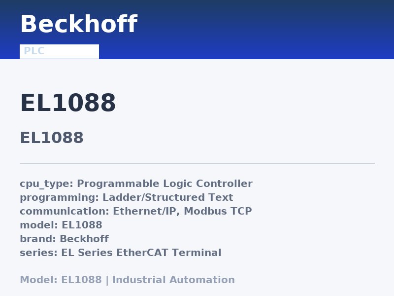Beckhoff EL1088