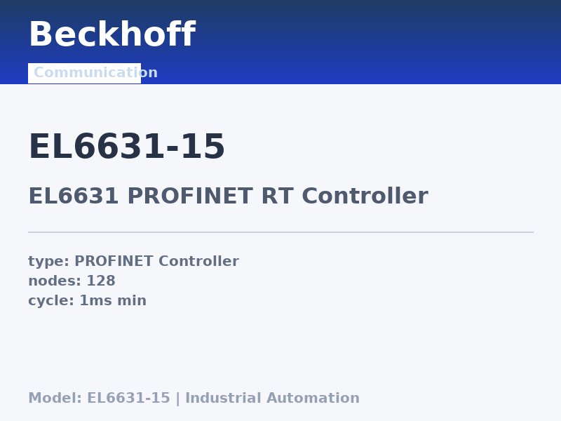 Beckhoff EL6631-15