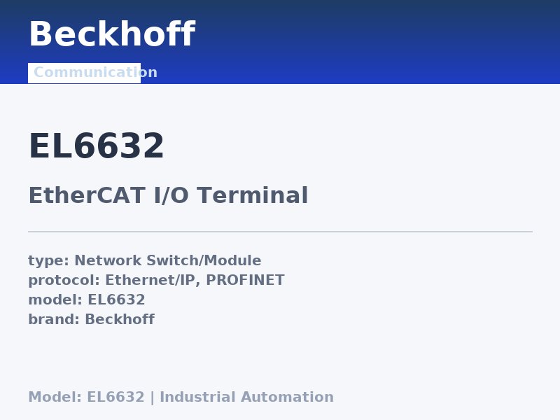 Beckhoff EL6632