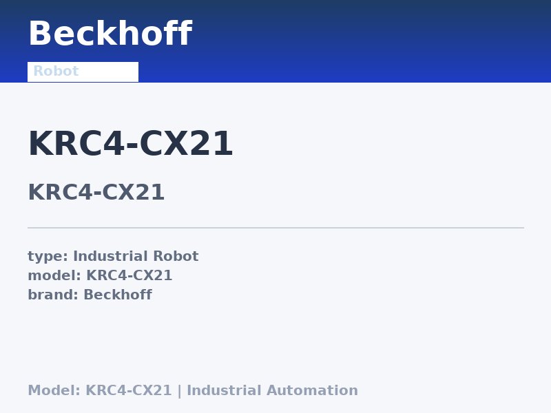 Beckhoff KRC4-CX21