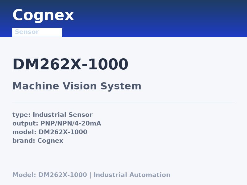 Cognex DM262X-1000