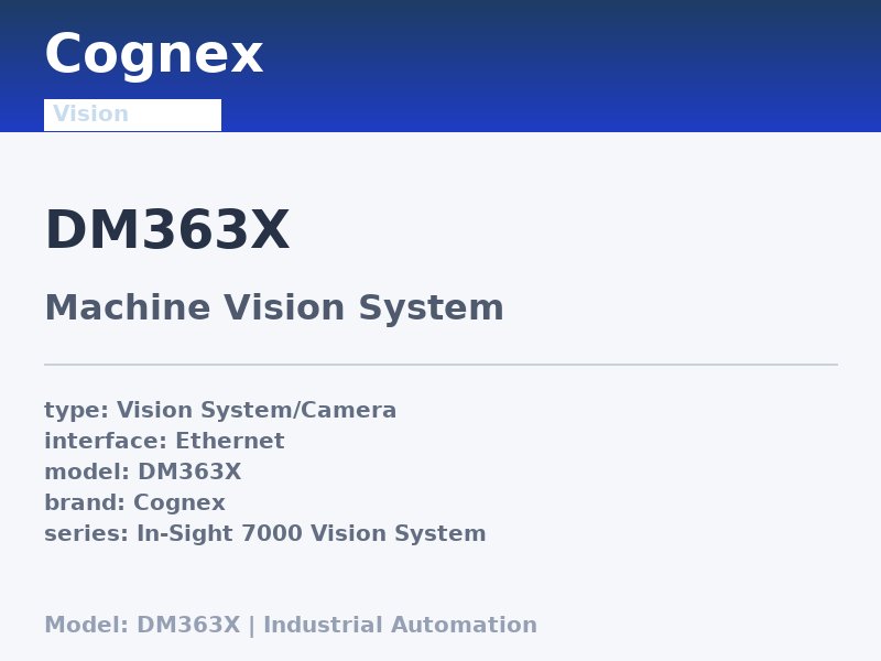 Cognex DM363X