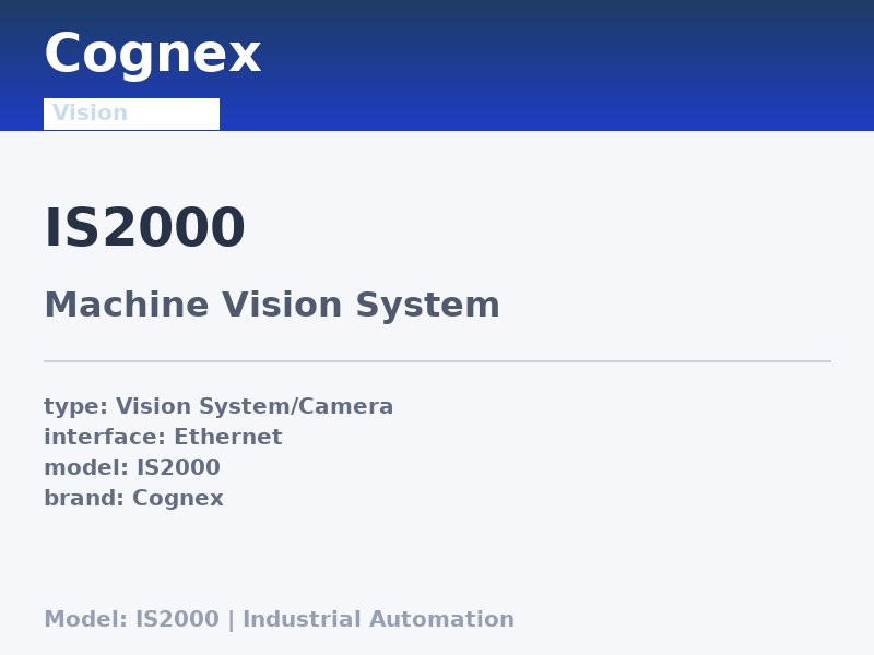 Cognex IS2000