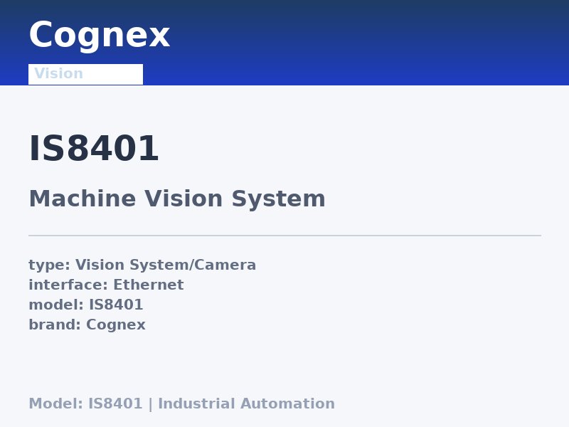 Cognex IS8401