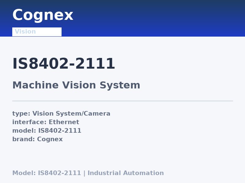 Cognex IS8402-2111