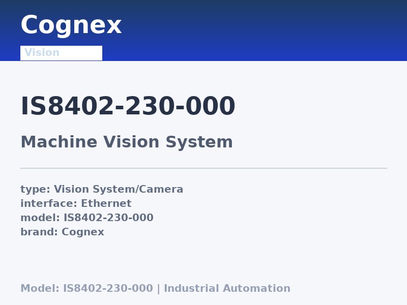 Cognex IS8402-230-000