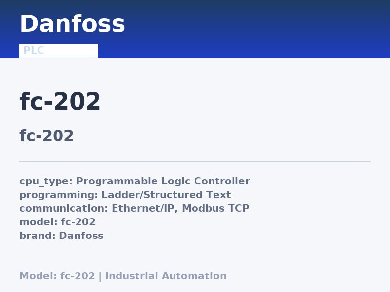 Danfoss FC-202