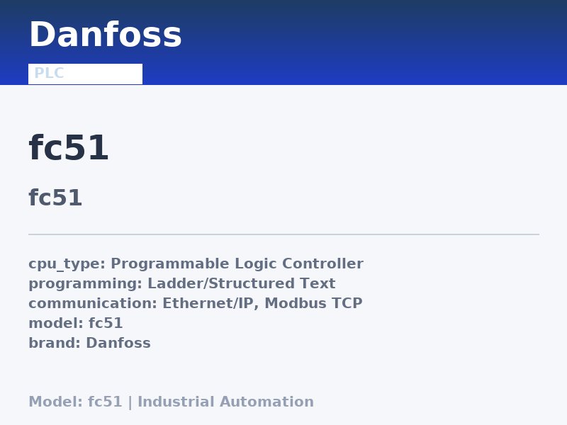 Danfoss FC51