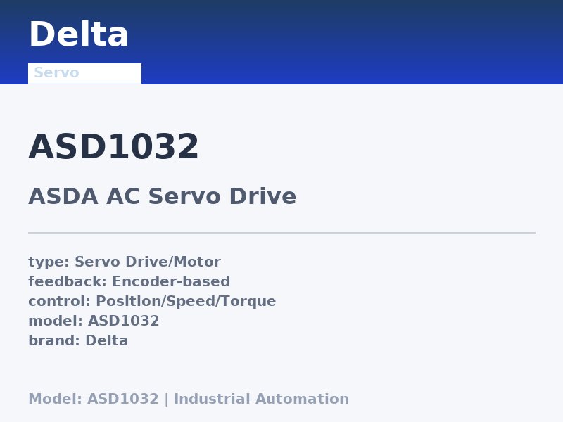 Delta ASD1032