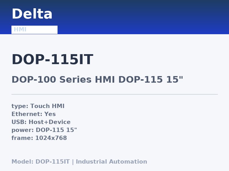 Delta DOP-115IT
