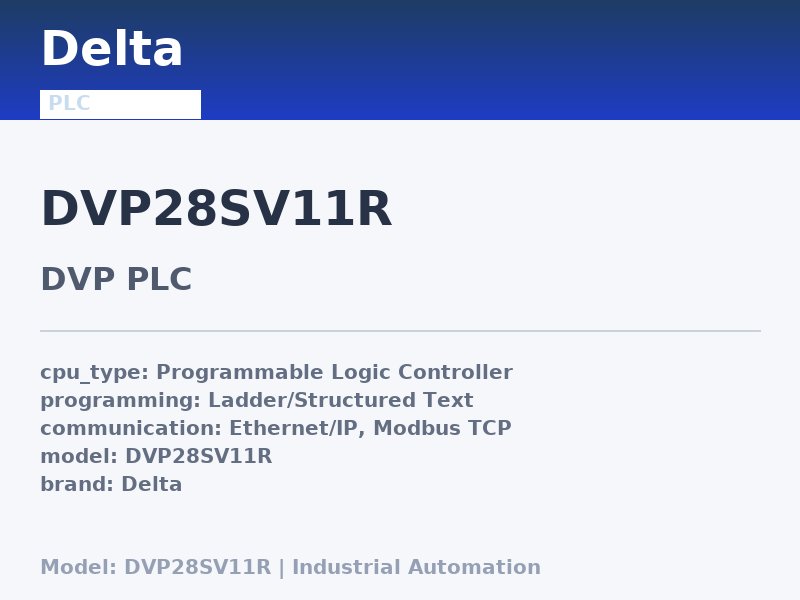 Delta DVP28SV11R