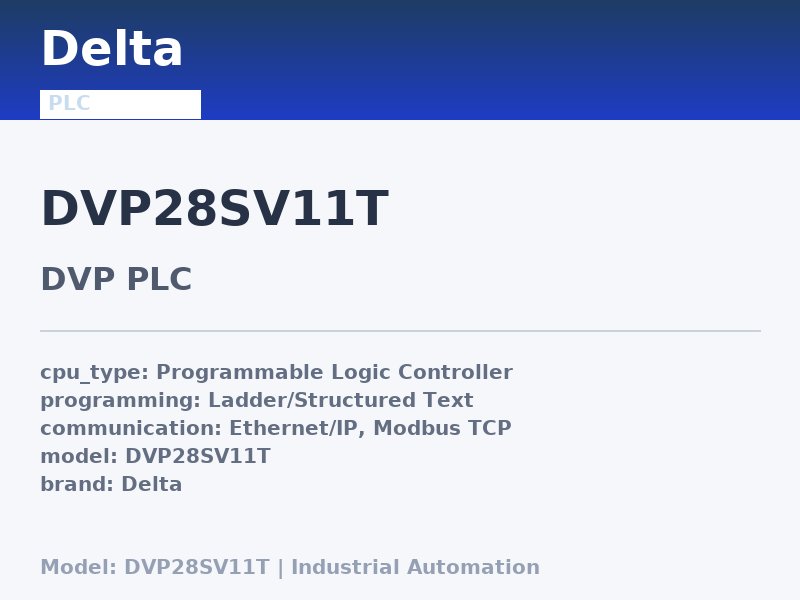 Delta DVP28SV11T