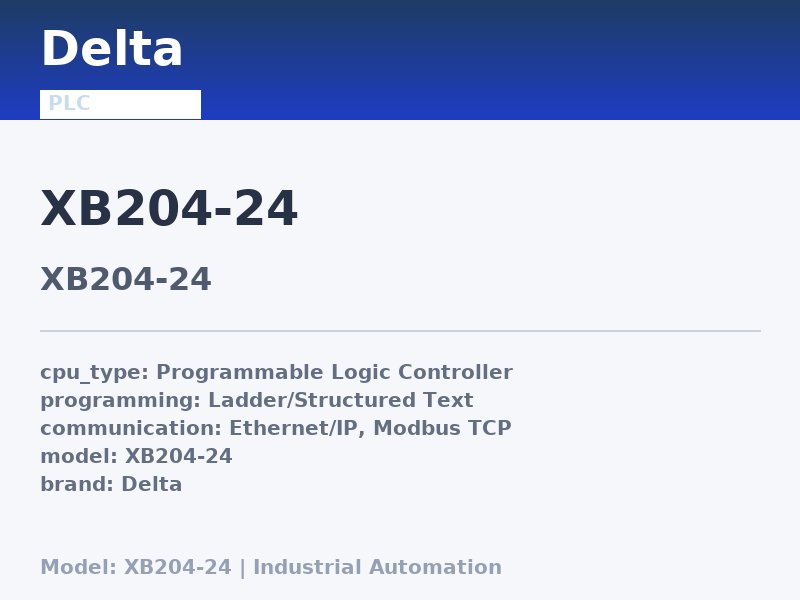 Delta XB204-24