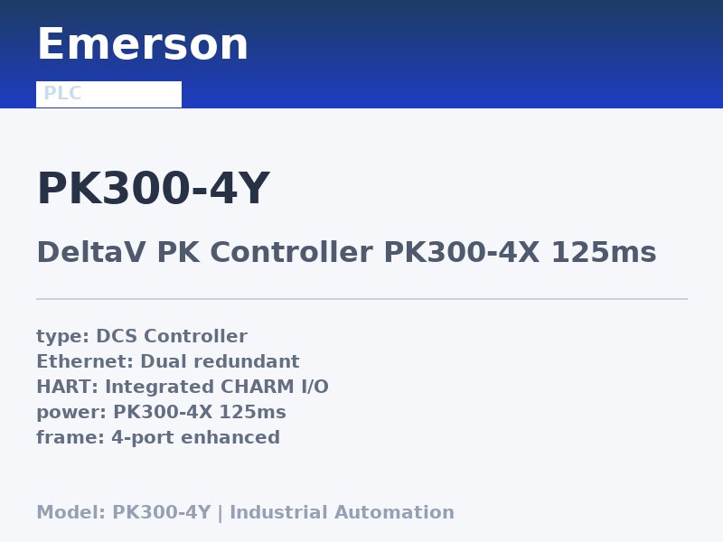 Emerson PK300-4Y
