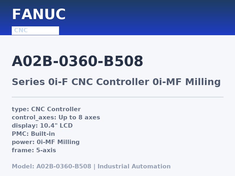 FANUC A02B-0360-B508