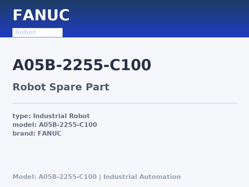 FANUC A05B-2255-C100
