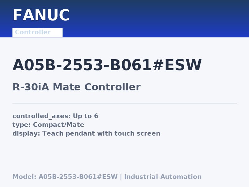 FANUC A05B-2553-B061#ESW