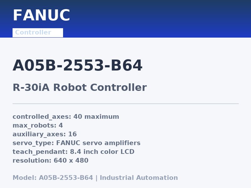 FANUC A05B-2553-B64