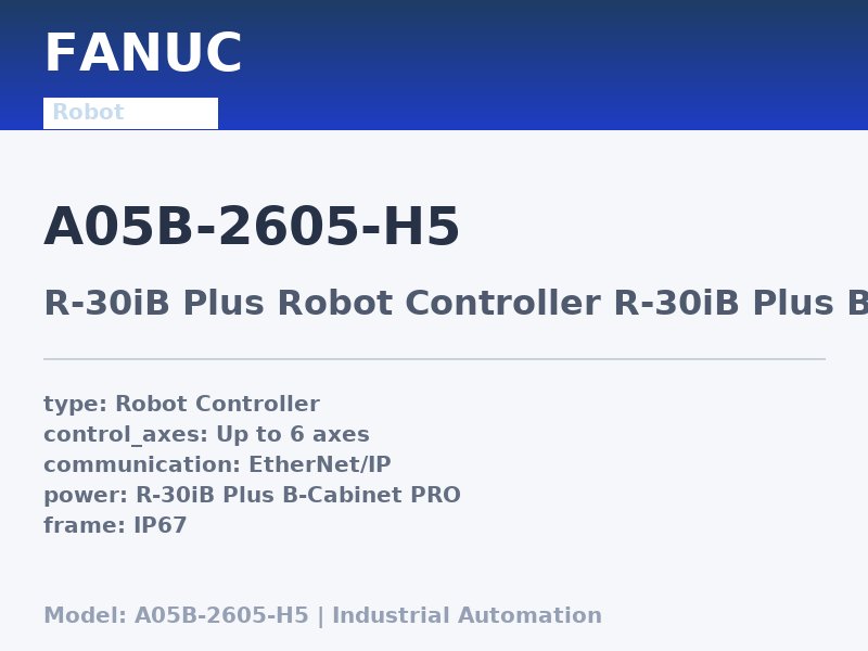 FANUC A05B-2605-H5