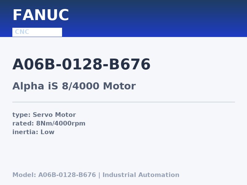 FANUC A06B-0128-B676