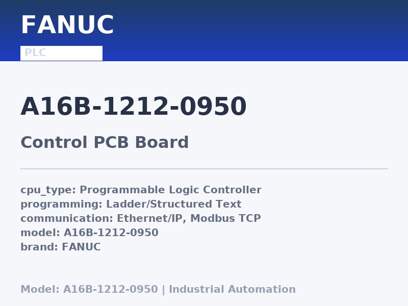 FANUC A16B-1212-0950