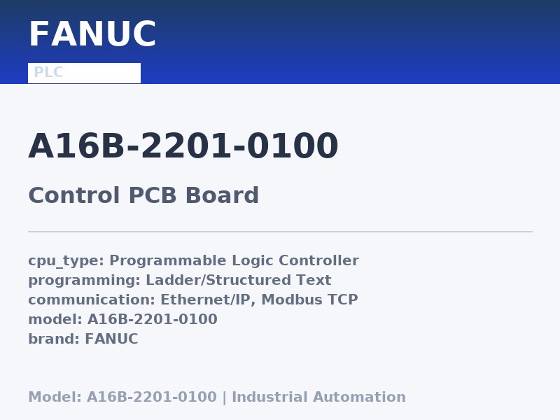 FANUC A16B-2201-0100