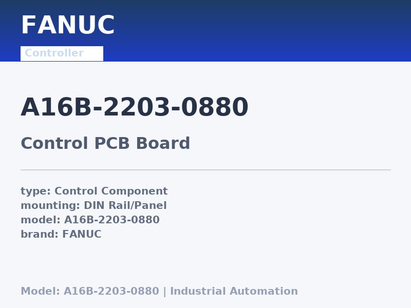 FANUC A16B-2203-0880