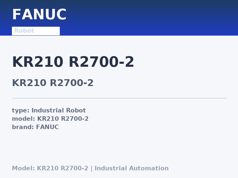 FANUC KR210 R2700-2