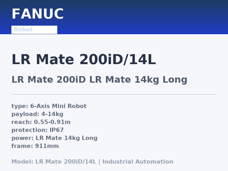 FANUC LR Mate 200iD/14L