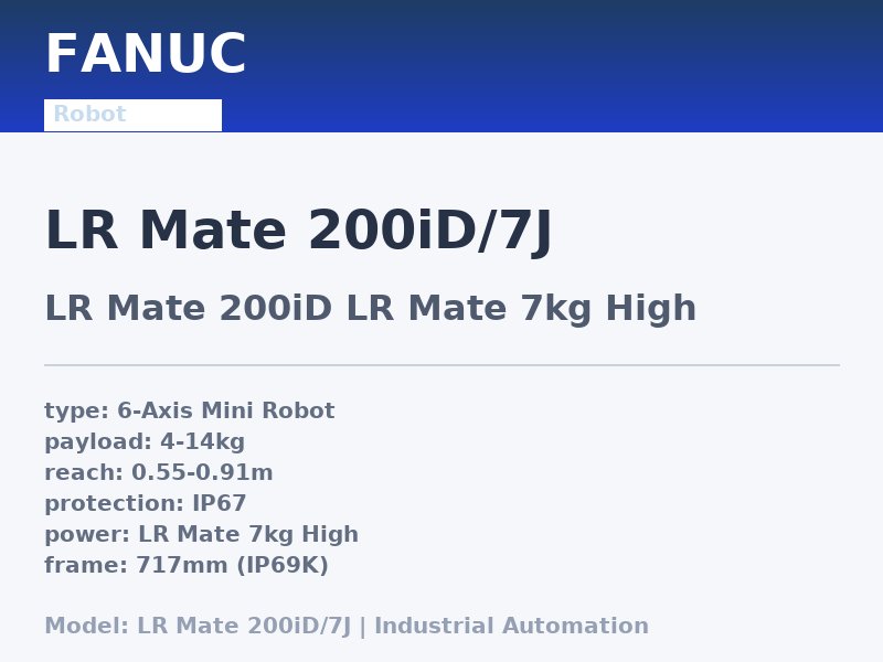 FANUC LR Mate 200iD/7J