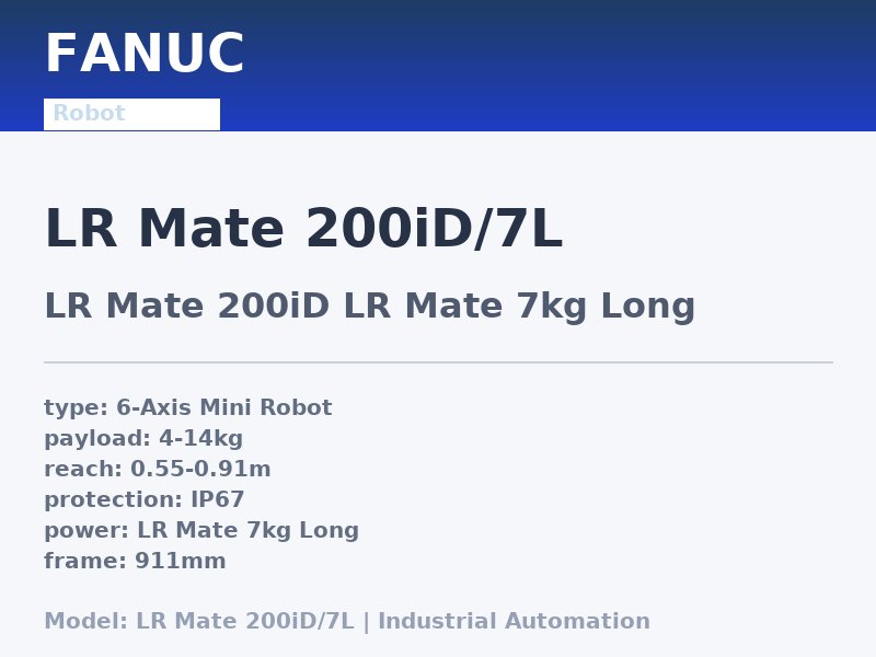 FANUC LR Mate 200iD/7L