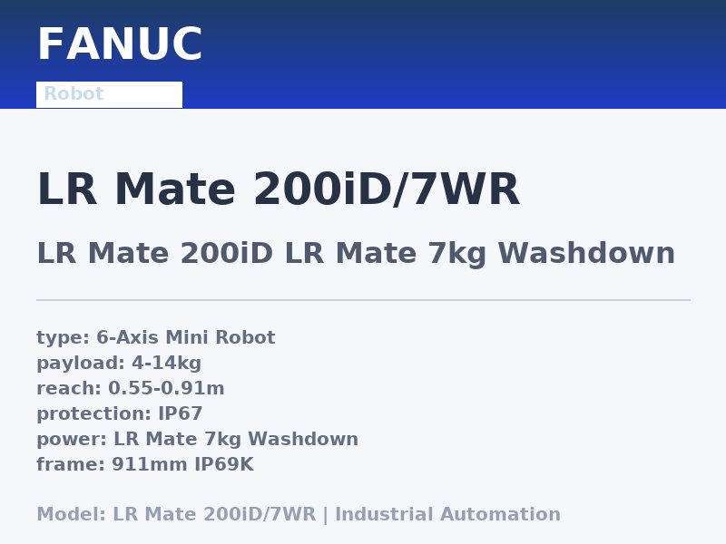 FANUC LR Mate 200iD/7WR