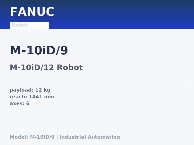 FANUC M-10iD/9