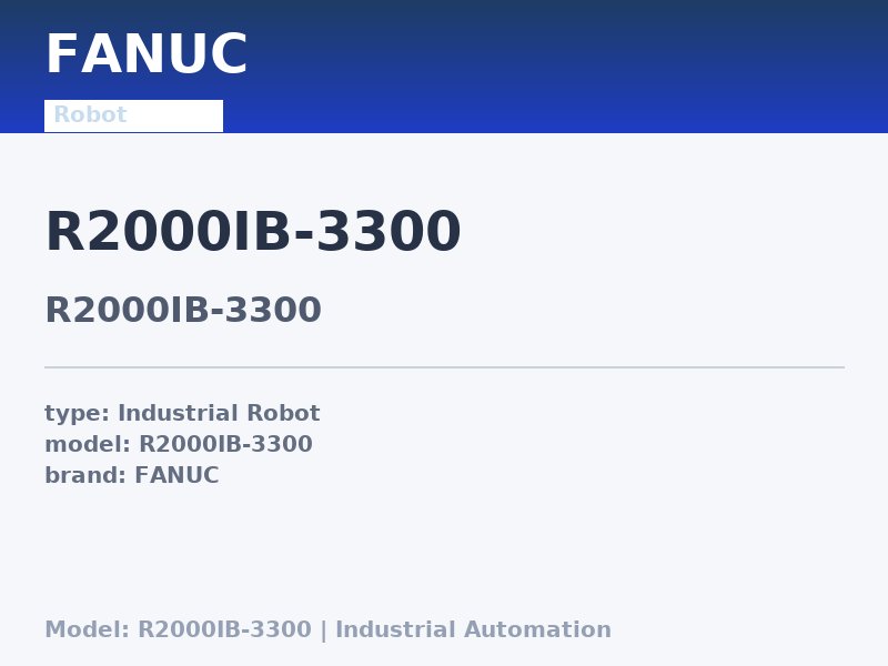 FANUC R2000IB-3300