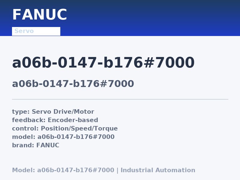 FANUC a06b-0147-b176#7000