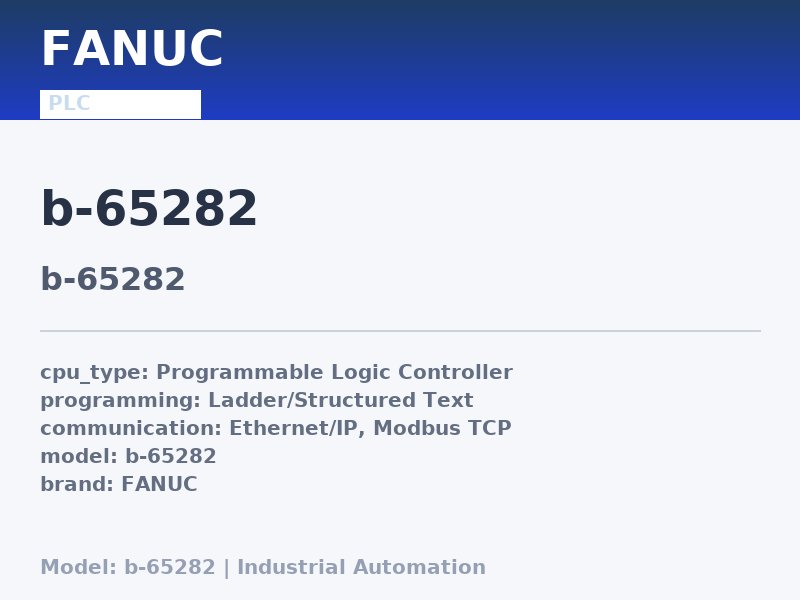 FANUC B-65282